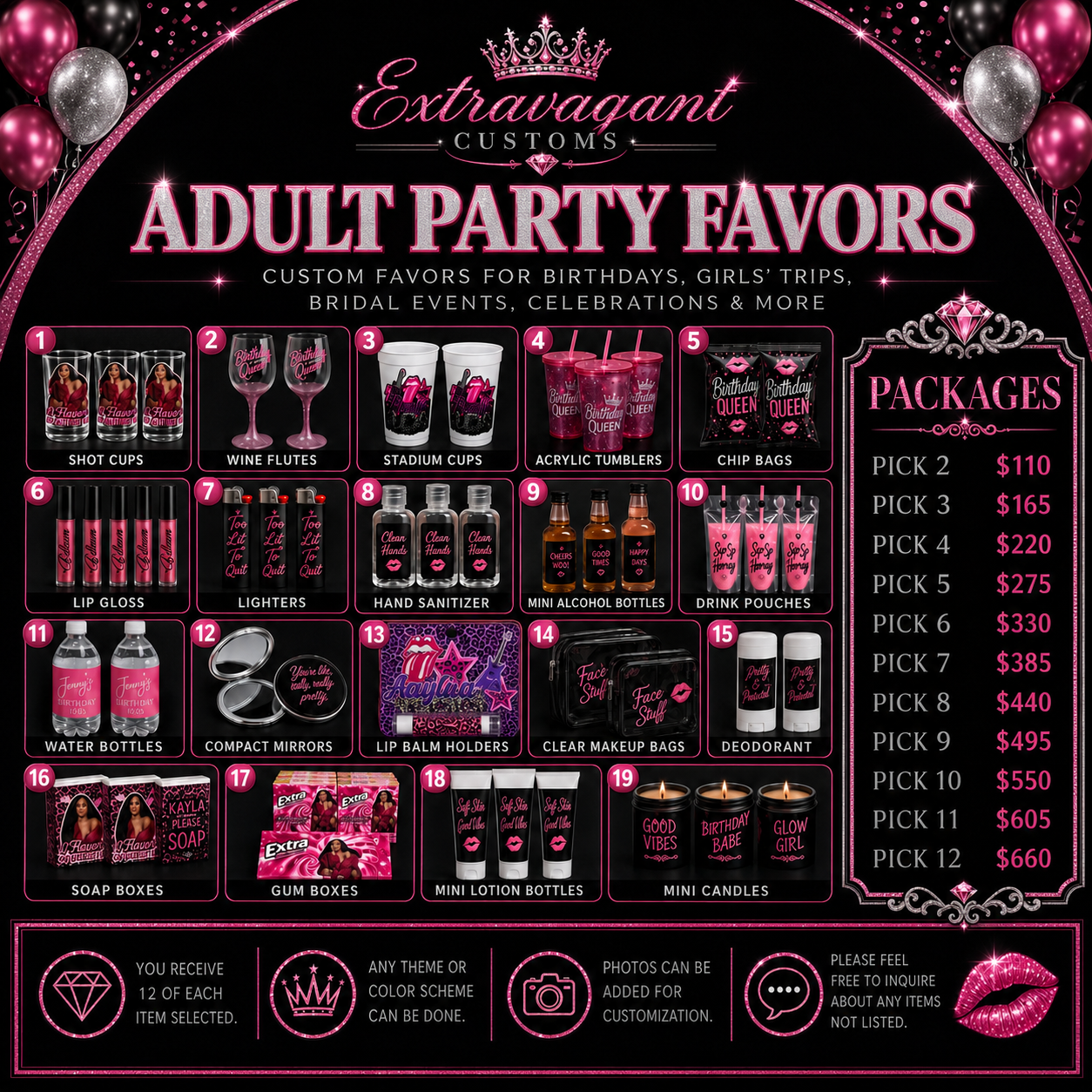 Adult Party Favors