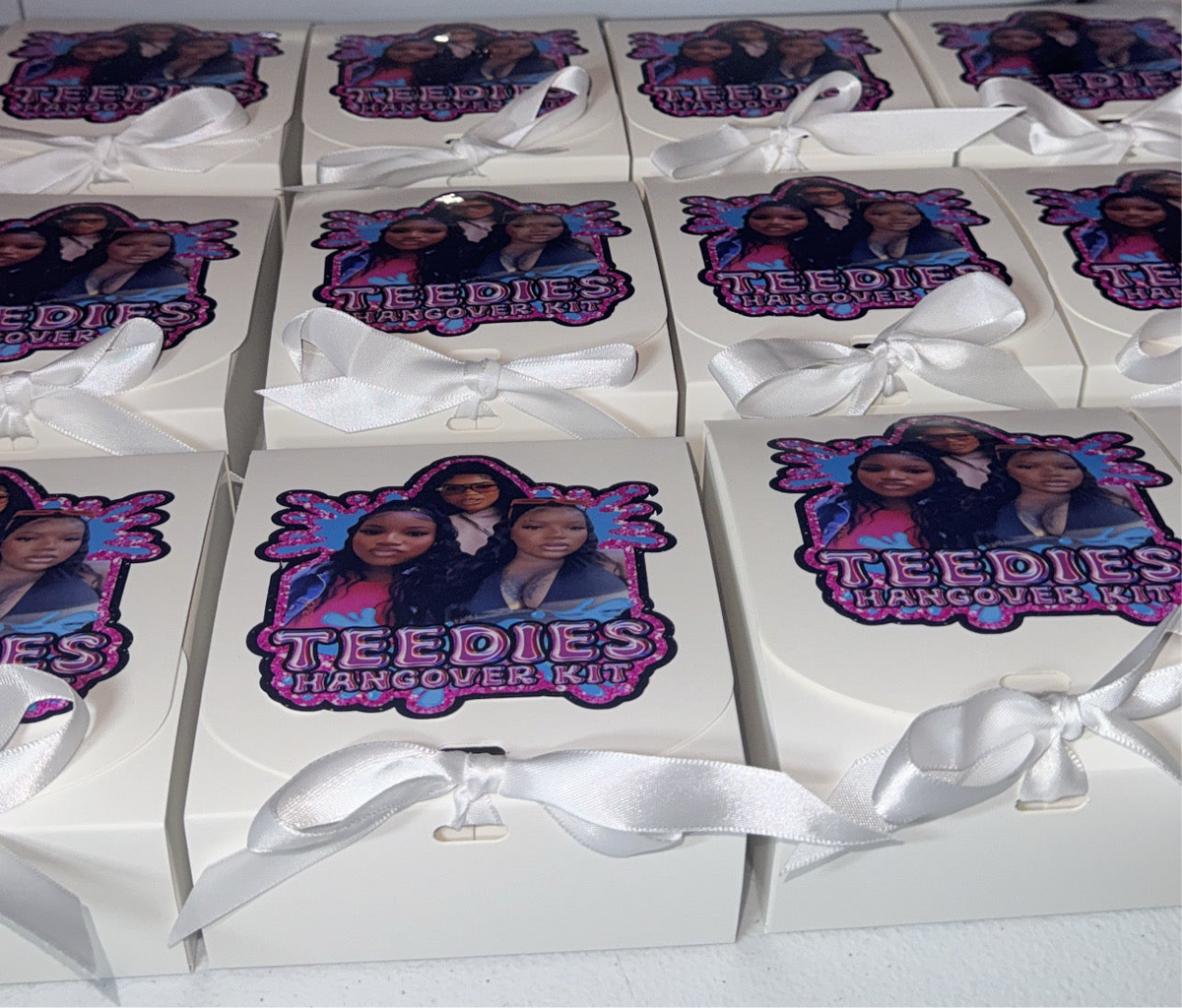 Custom hangover kits