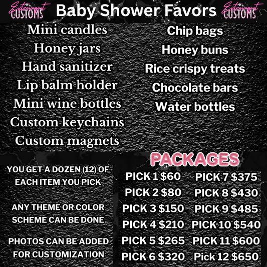 Baby Shower Favors