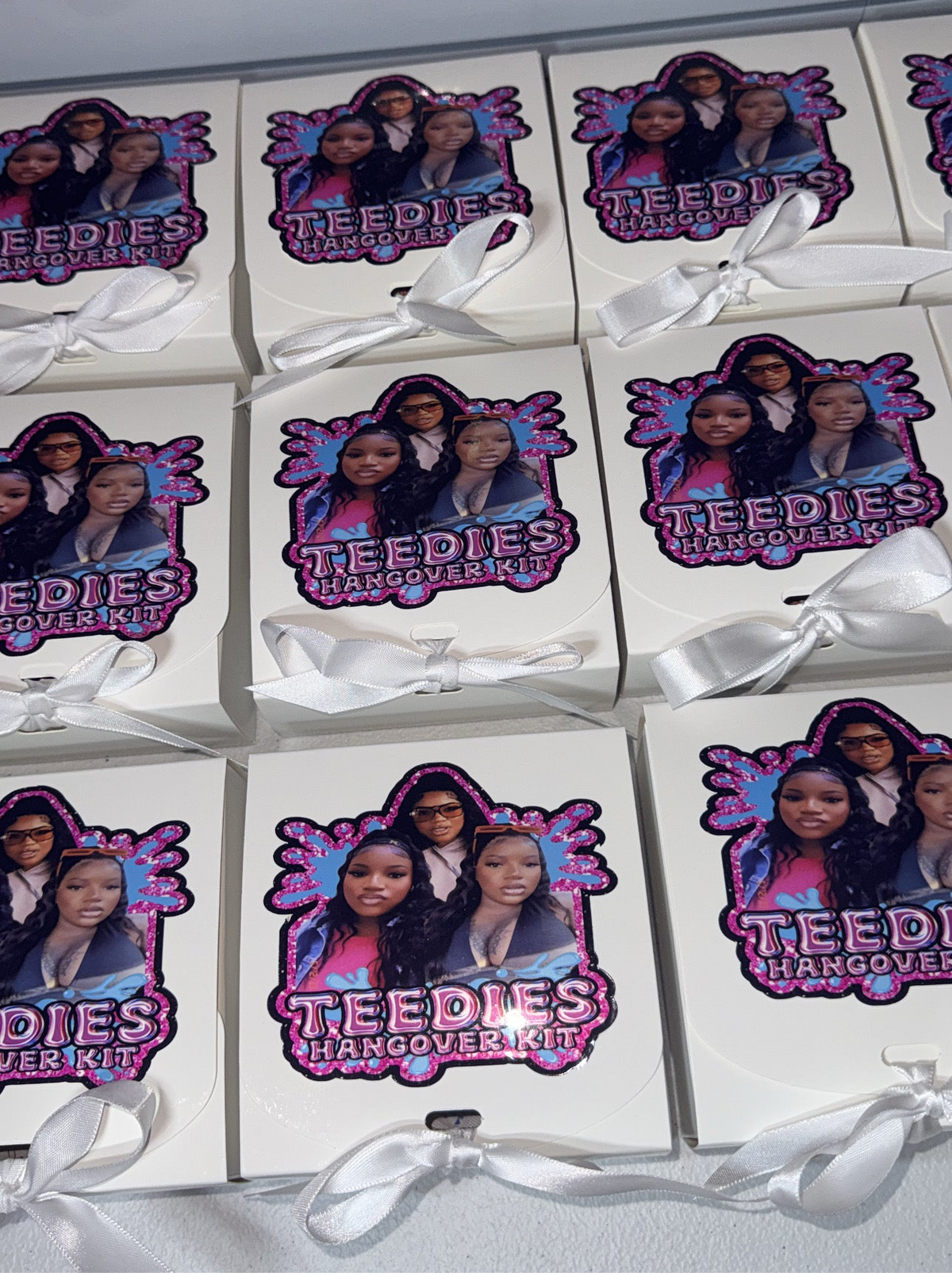 Custom hangover kits