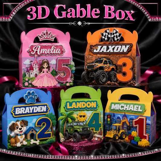 3D gable box