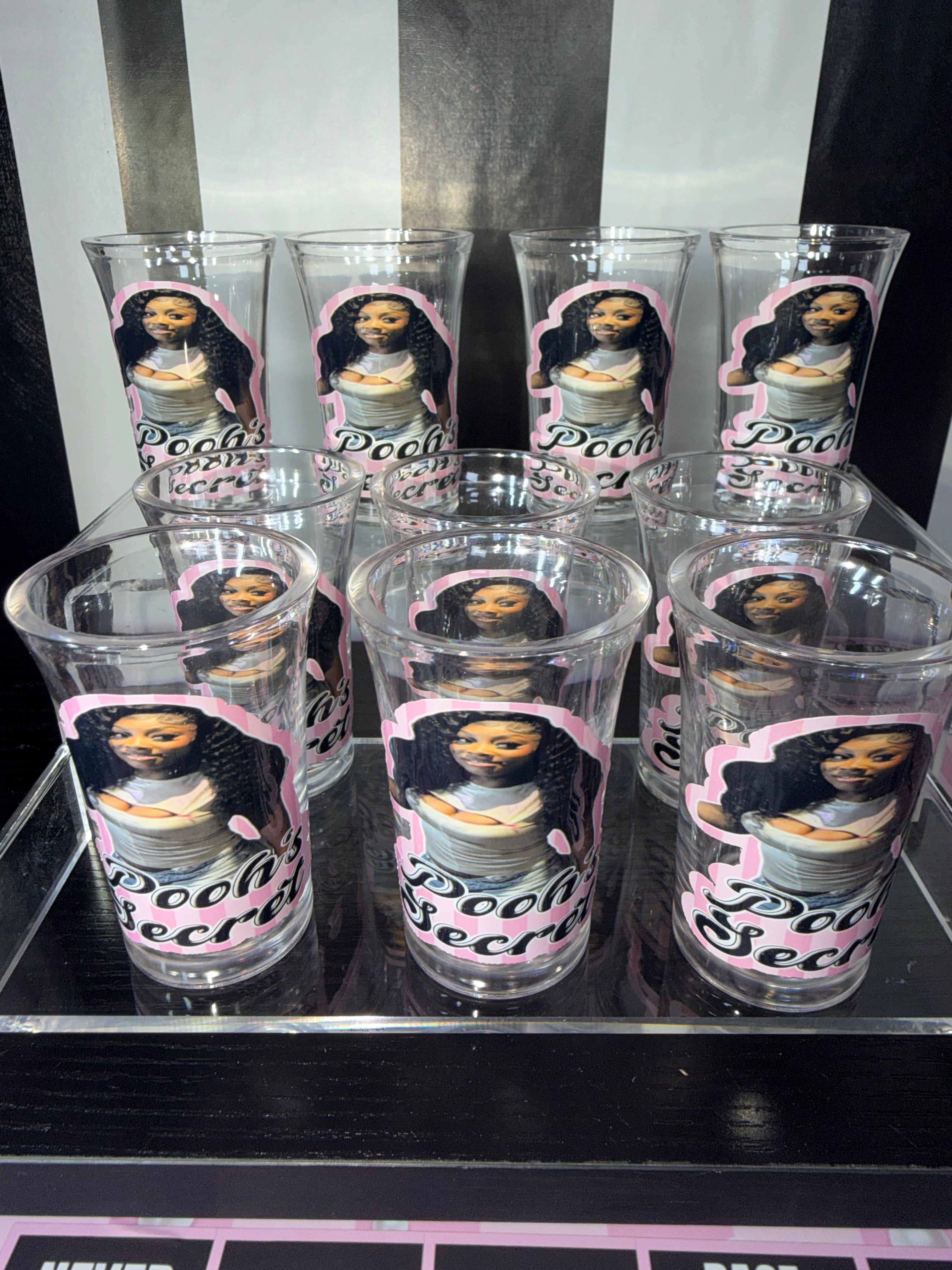 Custom shot glasses